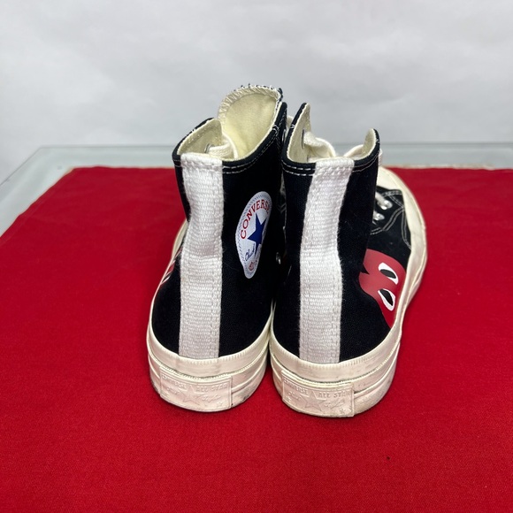 Comme Des Garçon Garcon Converse Play High Top Sneakers - Picture 4 of 8